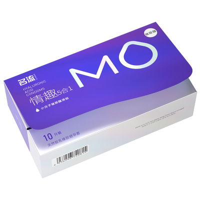 名流MO玻尿酸避孕套超薄大颗粒情趣润滑安全套男用官方旗舰店正品