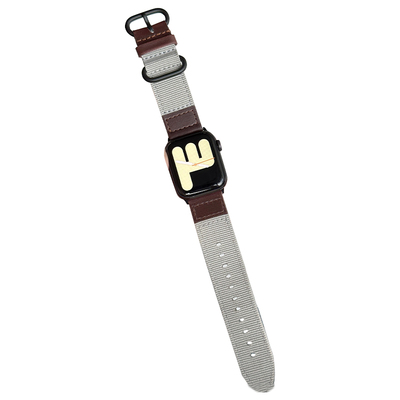 CLOUDHIS适用iwatch尼龙手表带