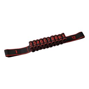 德国-SLD/抗阻力数字弹力带分段式拉力带锻炼臀腿大肌健身拉力绳