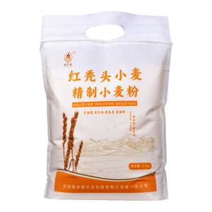 甘肃面粉西北红秃头面粉含麦芯粉