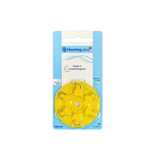 60粒earing助听器电池H10/A10锌空气H312H13H675进口纽扣电子