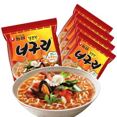 农心韩国进口袋装方便面速食