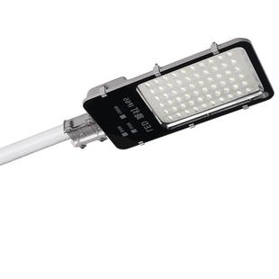 led路灯头新农村超亮220v道路户外电线杆防水100W用电挑臂照明灯