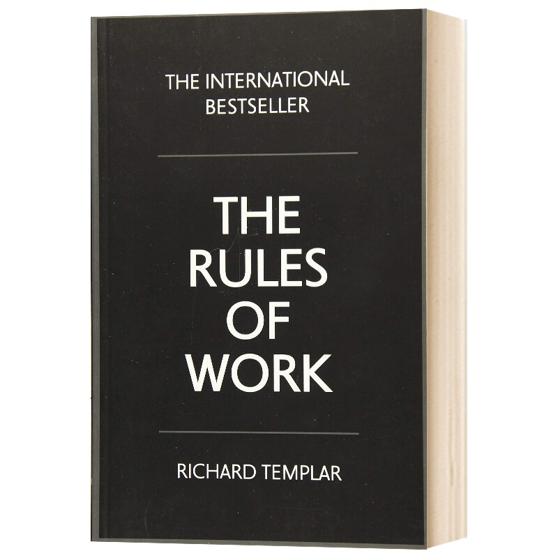 The Rules of Work Pearson 英文原版 职场法则第四版 经典系列 英文版进口原版英语书籍