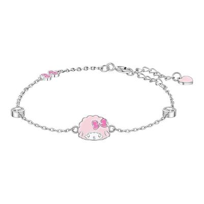 潮色绘必爱诺蝴蝶结手链