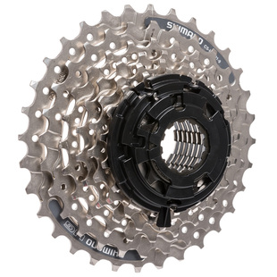 禧玛诺 SHIMANO HG200-9飞轮山地自行车9/27速卡式塔轮后齿轮