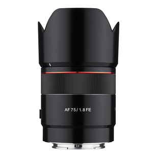 森养SAMYANG三阳AF75mmF1.8全画幅索尼E卡口微单大光圈人像镜头