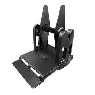 打印机支架电子面单盒卷纸条码服装吊牌洗水唛标签外置通用支架热敏纸快递单收纳盒电子面单盒子二合一面单盒