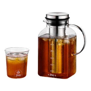 Bincoo咖啡冷萃壶家用玻璃冷水壶大容量咖啡壶冷泡水果茶壶冰萃壶