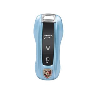 适用保时捷新款定制原厂漆钥匙壳Panamera卡宴Macan911Taycan718