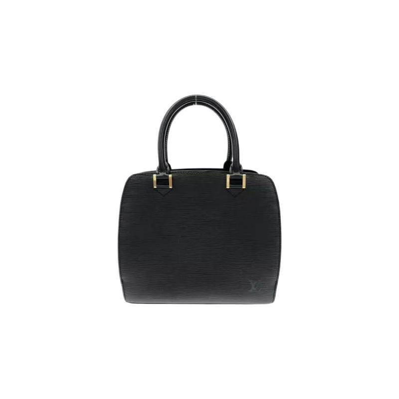 中古奢侈品LV路易威登女包A级95新EpiPontNeuf-水波纹手提包正品