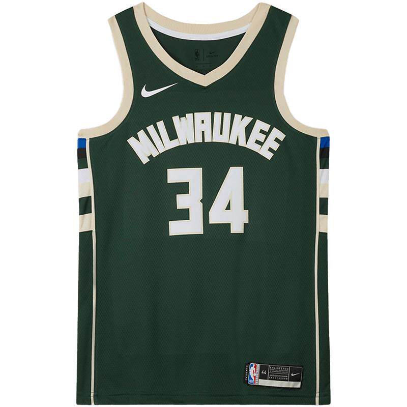 耐克nike/正品nba雄鹿球衣