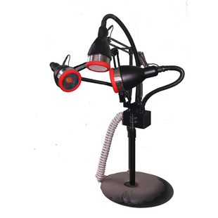 明火回旋艾灸架排烟艾灸熏蒸仪立式悬灸仪艾灸支架旋转悬灸架无烟