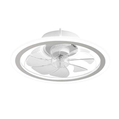 雷士照明风扇吊灯卧室灯客厅灯餐厅灯具现代简约电扇灯摇头风扇灯