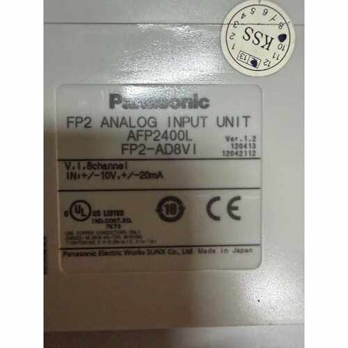 议价FP2系列模块FP2-AD8VI，AFP2400L，Ve