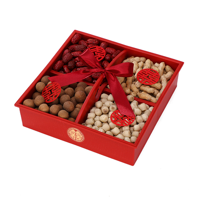 结婚中式结婚摆台早生贵子