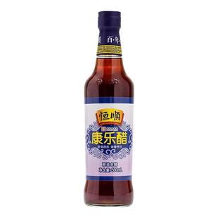 恒顺康乐醋500ml商用整箱装酿造食用醋镇江特产凉拌陈醋炒菜蘸醋