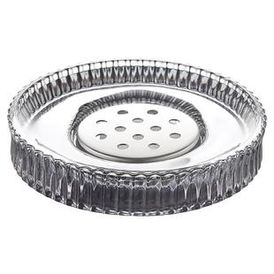 Kleine Wolke德国进口玻璃肥皂盒北欧ins浴室香皂碟沥水皂盘皂托