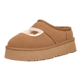 UGG春季女士时尚舒适轻便圆头纯色厚底玛丽珍款休闲便鞋 1167612