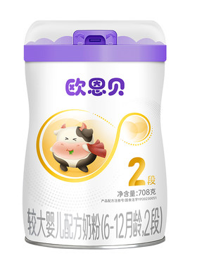 欧恩贝小分子婴幼儿牛奶粉2段