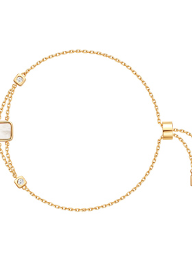 杜蔻轻奢方糖手链圣诞新年礼物