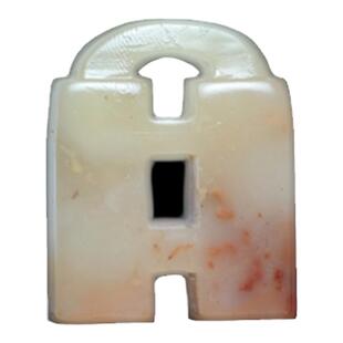 连珠印硬笔姓氏名章两面印手工篆刻定制印章国石收藏印刻字篆书