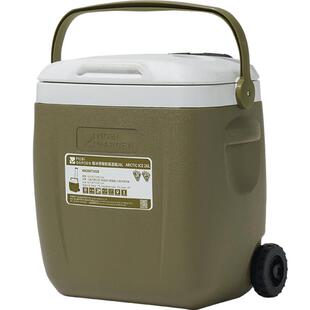 牧高笛极冰便携手提保温箱冷藏箱车载户外野餐食品拖轮保鲜箱冰桶