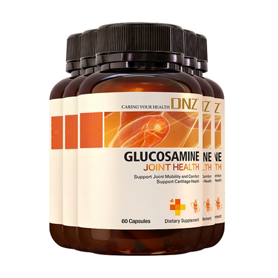 DNZ氨糖软骨素新西兰进口MSM中老年养护关节舒缓膝盖维骨力5瓶装