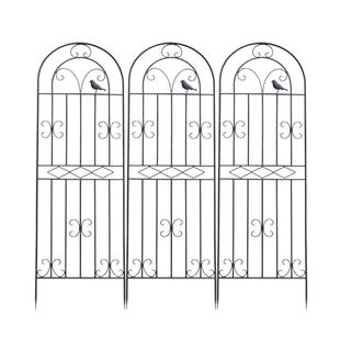 铁线莲月季爬藤架子蔷薇植物攀爬花架户外庭院花园铁艺栅栏支撑架