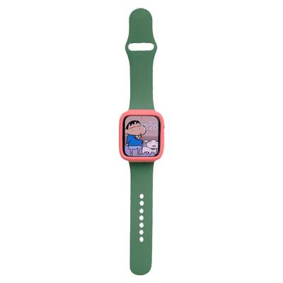 撞色运动硅胶表带撞色软壳