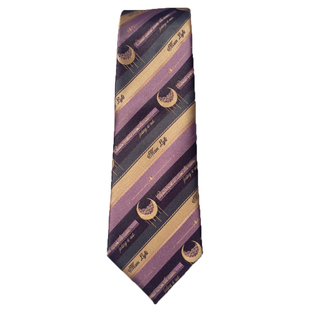 塞勒涅A版【离开月球表面】原创领结女JK/DK领带手打紫色男女小物