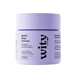 wityways洛神月褪黑素睡眠软糖进口褪黑素安瓶助失眠氨基丁酸官方