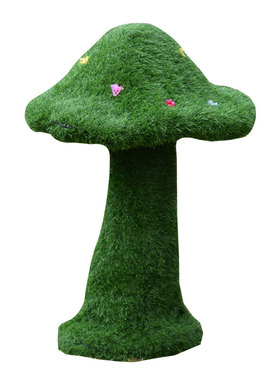户外园林景观绿植草皮蘑菇摆件公园草坪地花园庭院装饰品植物雕塑