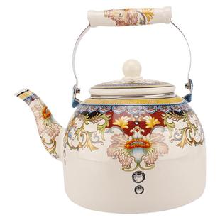 欧丽家搪瓷壶家用烧水壶水壶大容量直行壶凉水壶电磁炉燃气煤气用