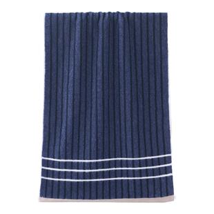 纯棉洗澡长毛巾90厘米吸水不掉毛不褪色大号澡巾运动擦汗深色手巾