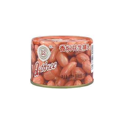 整箱批发Q3香焖花生170g福建闽南特产卤花生稀饭配菜下饭菜即速食