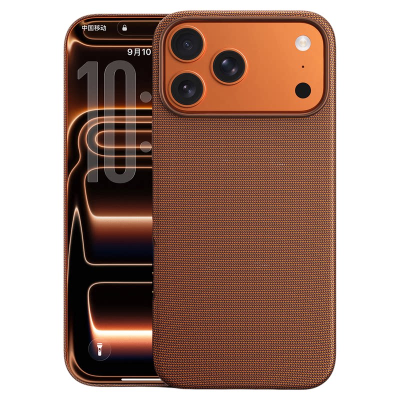 【带相机按键】适用苹果18promax手机壳iphone17pro保护套高级科技织物Magsafe官方编织磁吸新款超薄防摔全包