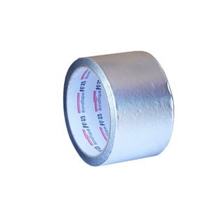 邦特晶牌无衬纸铝箔胶带太阳能热水器保温棉水管专用铝箔胶带防火