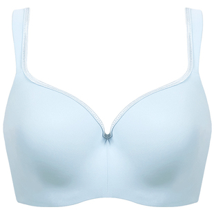 大码新款文胸美背无痕防滑超薄上托聚拢大胸显小胸全罩杯承托内衣