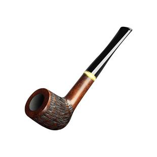 沙芬同款烟斗2025新品进口石楠木直播爆款烟斗老式烟袋锅旱烟叶斗
