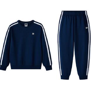 361°童装男女童针织套装2025冬季新款通码运动套装儿童休闲套装