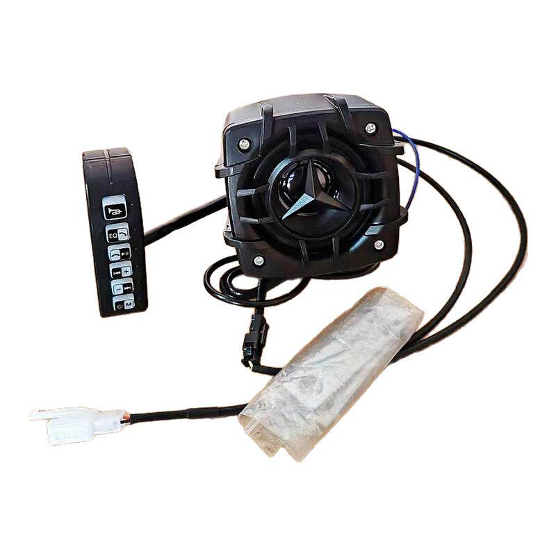 防水12V72v蓝牙音响电动车摩托车音箱外卖电话充电低音炮改装个性