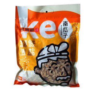 可尚颖陕西大粒低盐袋装南瓜子