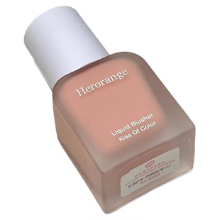 郁彩菁润液体腮红韩系日杂显嫩自然提气色胭脂学生美妆~HERORANGE