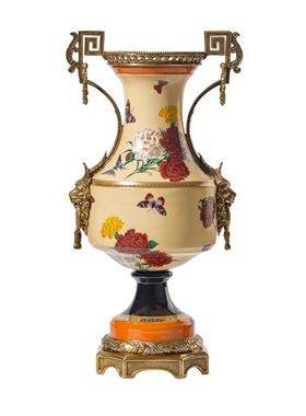 茱莉安欧式别墅艺术陶瓷装饰花器