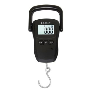 福日手提秤快递秤充电行李秤50kg电子秤钓鱼秤买菜秤吊钩称弹簧称