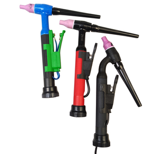 氩弧焊枪焊机配件QQ150A万向焊枪头广式氩弧焊焊枪头可弯焊把配件