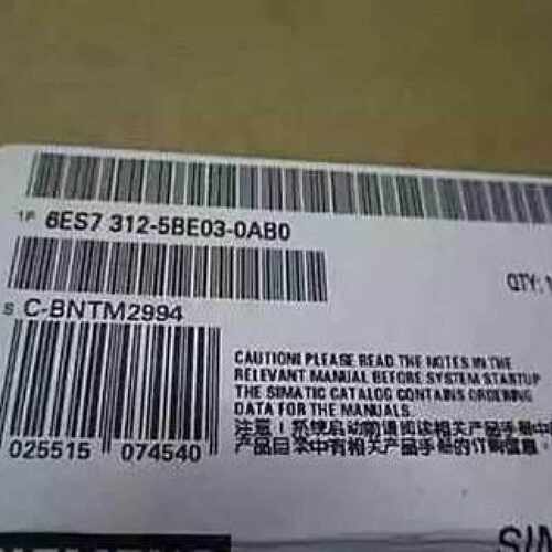 议价西门子CPU 模块6ES7312-5BE03-0AB0原装6ES73125BF030AB0全新