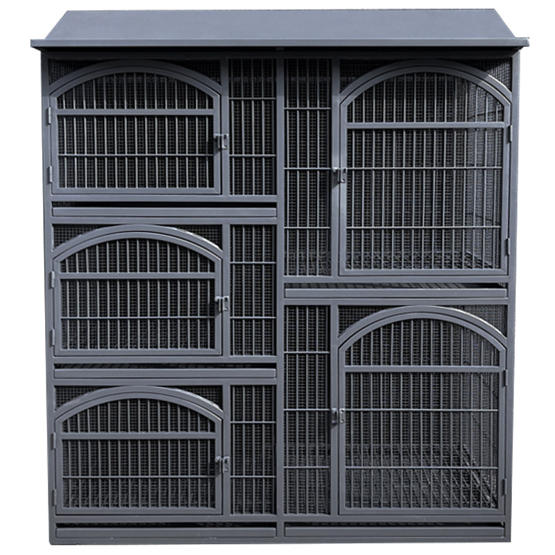大牛胖东来商场超市宠物寄存笼多层景区智能宠物寄存柜不锈钢狗笼