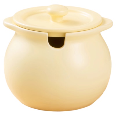 日本猪油罐家用陶瓷装辣椒油专用